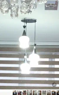 لوستر سه شاخه