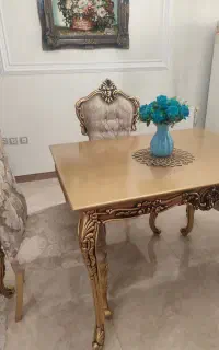 میز ناهارخوری 4 نفره کلاسیک