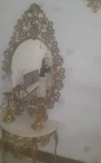 کنسول آینه و شمعدان