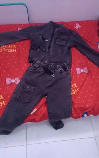 کت و شلوار لی بچه گانه
