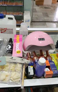 پک وسایل کاشت ناخن /کار اموزی کاشت