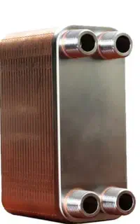 مبدل صفحه ای موتور خانه جایگزین منبع دو جداره