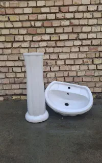 روشویی ترک دار