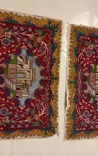 یک جفت پادری دست بافت آنتیک