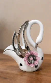 ظرف دکوری، جا‌شکلاتی و پذیرایی طرح قو
