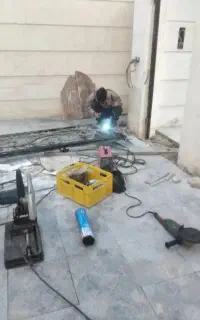 جوشکار سیار، نصب سایبان در بنچره جاکولر، و تعمیرات