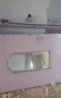 درب چوبی به همراه چهارچوب