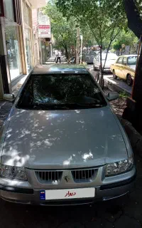 سمند نقره ای خانگی مدل ۸۶