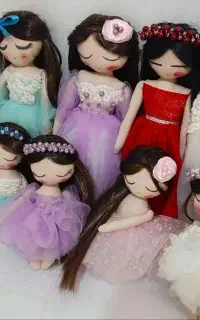 عروسک های دستسازنو (مناسب کادویی دکوری مغازه تولدو