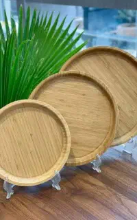 فروش ویژه ظروف بامبو‌