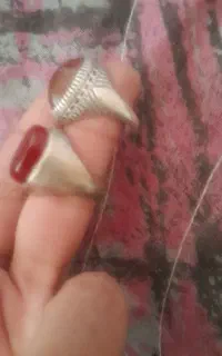یک جفت عقیق یمنی کهنه