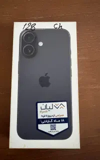 آیفون ۱۶ نرمال ریجستر‌ شده باتری ۱۰۰‌