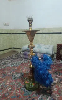 قلیان طلایی