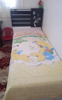 تخت سالم وتشک فنر جنس رویال