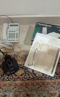 6 عدد تلفن رو میزی پاناسونیک