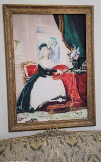 دیوارکوب تابلو صندلی لاله قدیمی آینه قدیمی کنسول