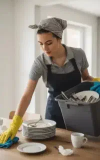 شرکت خدماتی نظافتچی منزل راه پله ویلا اداری تجاری