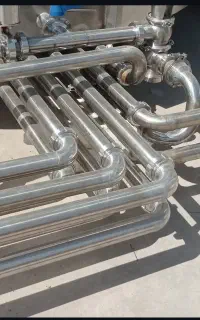 جوشکاری آرگون تاسیسات استیل‌وبخار موادغذایی دارویی