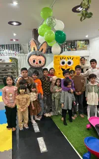 شهر بازی باب اسفنجی سالن تولد کودک