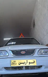 پراید ۱۴۱ سفید مدل ۸۷