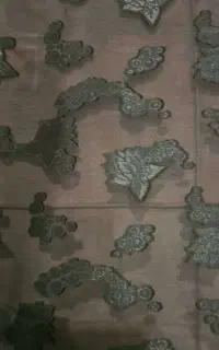 پارچه چادری حریر طرح دار