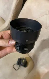 لنز کنون 50 فیکس f1.8 کانن در حد