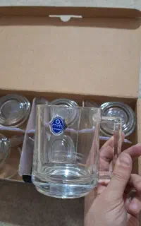 یک دست لیوان کاملا نو