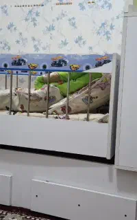 گهواره نوزاد قابل تبدیل به تخت نوجوان
