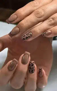 مدل کاشت و ژلیش ناخن و اموزش