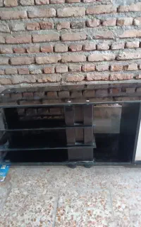 میز tvشیشه ای دودی