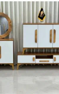 آینه کنسول میز تلویزیون جاکفشی