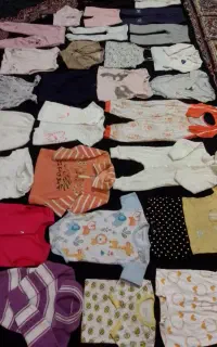 تعدادی لباس نوزادی دخترانه همه باهم 500هزار...