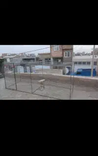 قفس کفتر  تقریبا یک .یک و نیم در سه متر