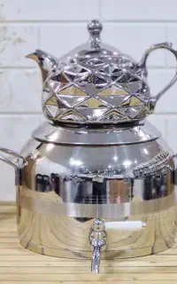 کتری و قوری ۶ لیتری برند شبنم