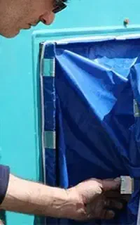 نصب و تعویض برزنت کانال کولر