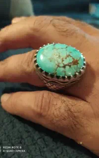 انگشتر نقره فیروزه