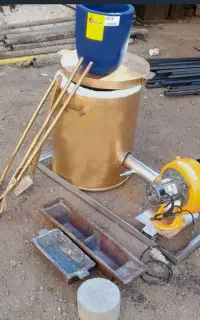 کوره فایراسی برای تست خاک طلا و ذوب خاک طلاو غیره