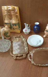 ظروف قدیمی نعلبکی انتیک و دکوری
