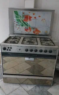 گاز  تمام  استیل  فر دار