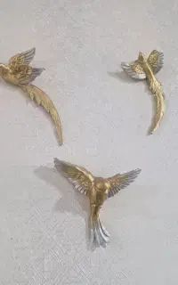 گلدان قاب پرنده دیوار