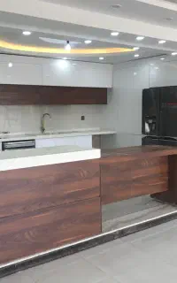 سرویس + اجرای کابینت در محل (از تعمیر تا نو)