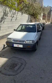 پراید مدل ۸۶ بی رنگ شاسی پلمپ
