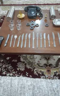 تیلیفن مشکی رنگ رومیزی