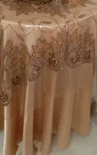 میز‌خاطره با رویه ساتنی و رویه کار شده