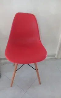 صندلی پایه چوبی