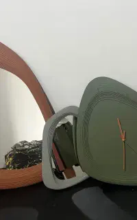 ست ساعت دیواری و آینه اهورا