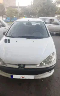 پژو206 مدل 1401تیپ3تمیز بدون رنگ