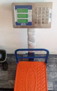 بلندگو کاسبی سالم وترازو دیجیتال تاشو صفحه دوطرفه