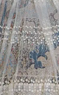 پرده شکوفه تورشاین