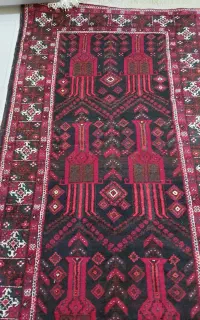 قالیچه دستباف قدیمی سیستانی